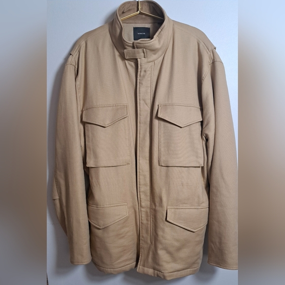 VINCE MENS FIELD JACKECT COLOR NEW CAMEL XL NEW WITHOUT TAG. - Picture 2 of 16